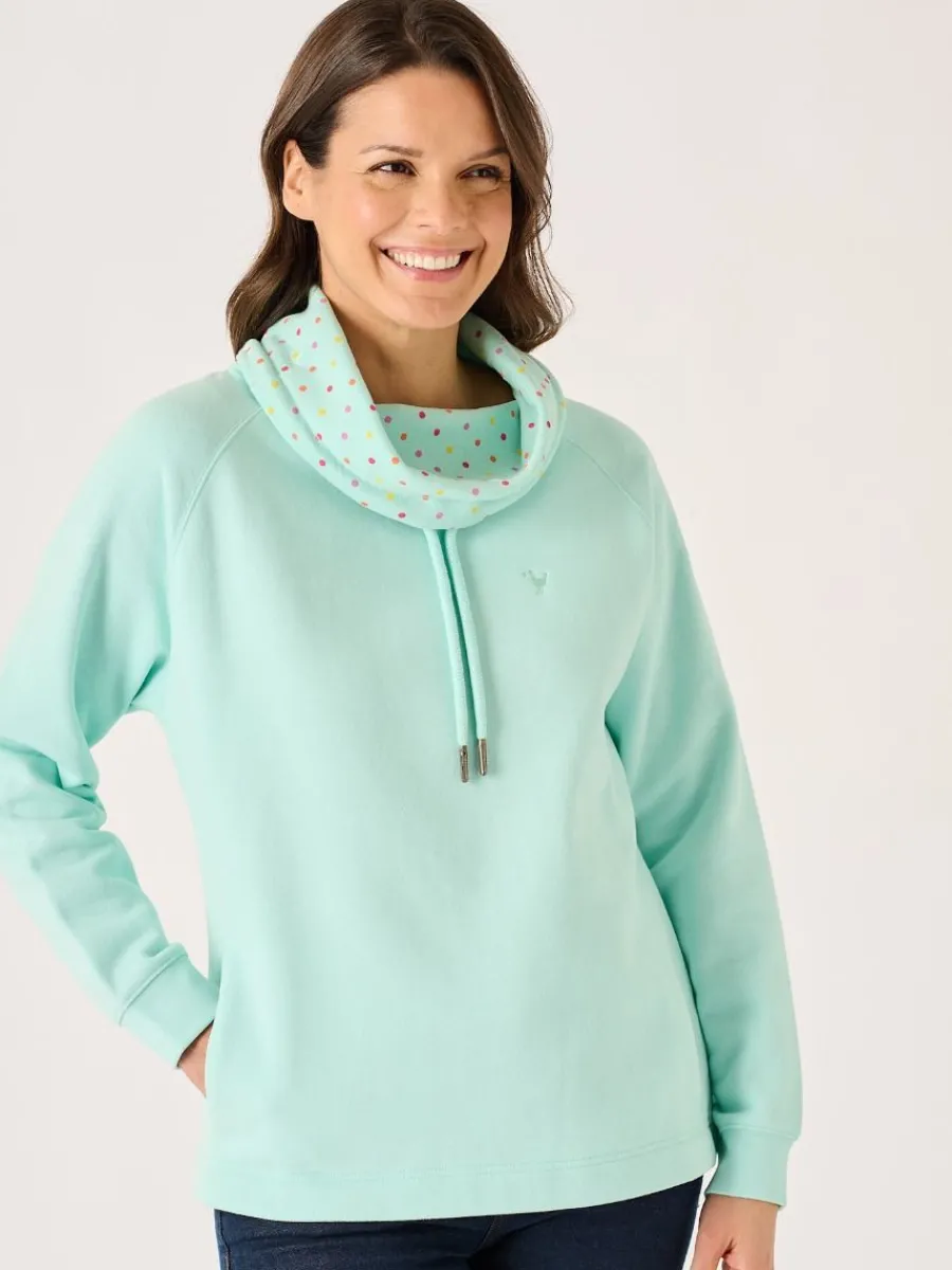 aqua_wrap_cowl_neck_ladie_1.webp Quba & Co Aqua Wrap Cowl Neck Ladies Sweatshirt - Sutton New
