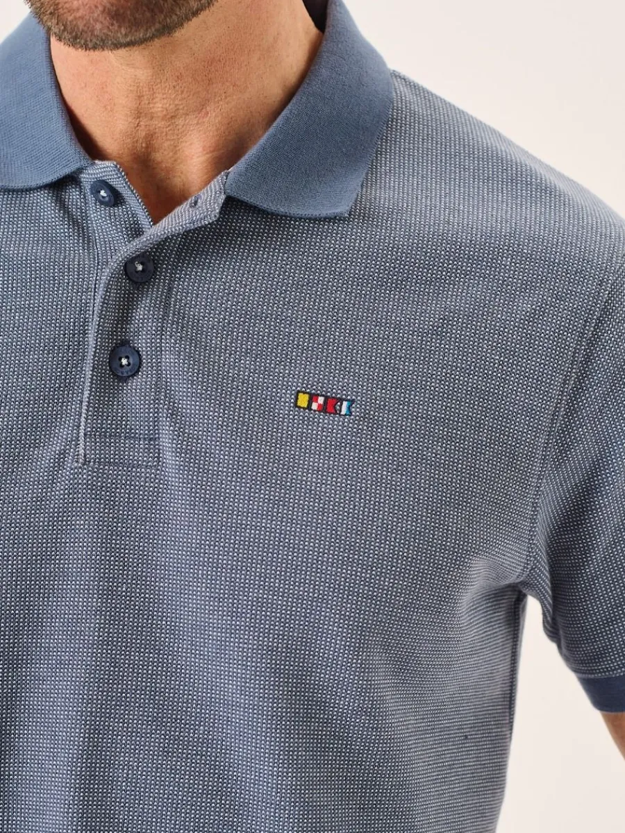 ash_blue_short_sleeve_lif_1.webp Quba & Co Ash Blue Short Sleeve Lifestyle Polo - Lance Hot