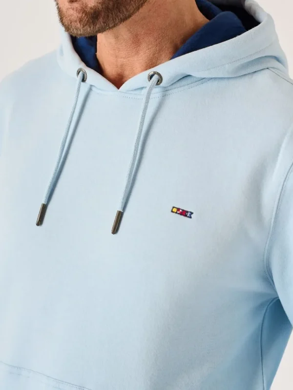 Quba & Co Ash Blue X-Series Over The Head Hoodie - Nilson Sale