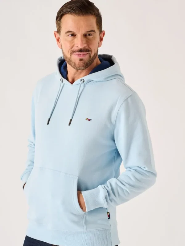 Quba & Co Ash Blue X-Series Over The Head Hoodie - Nilson Sale