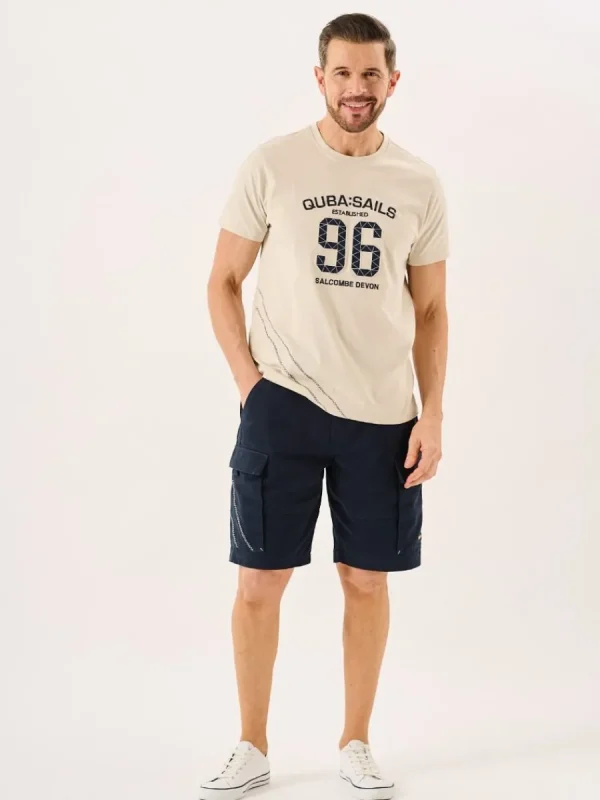 Quba & Co Battleship Grey Quba Sails X-Series T-Shirt - Langton Clearance