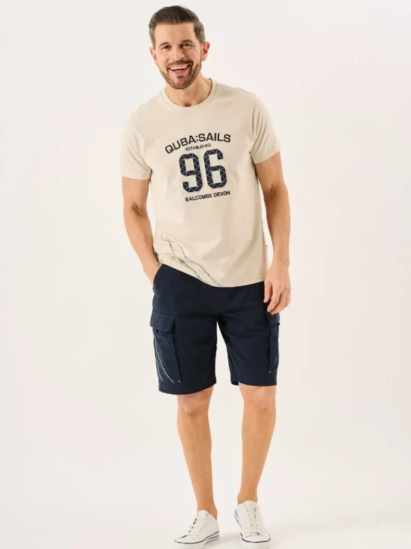 Quba & Co Battleship Grey Quba Sails X-Series T-Shirt - Langton Clearance