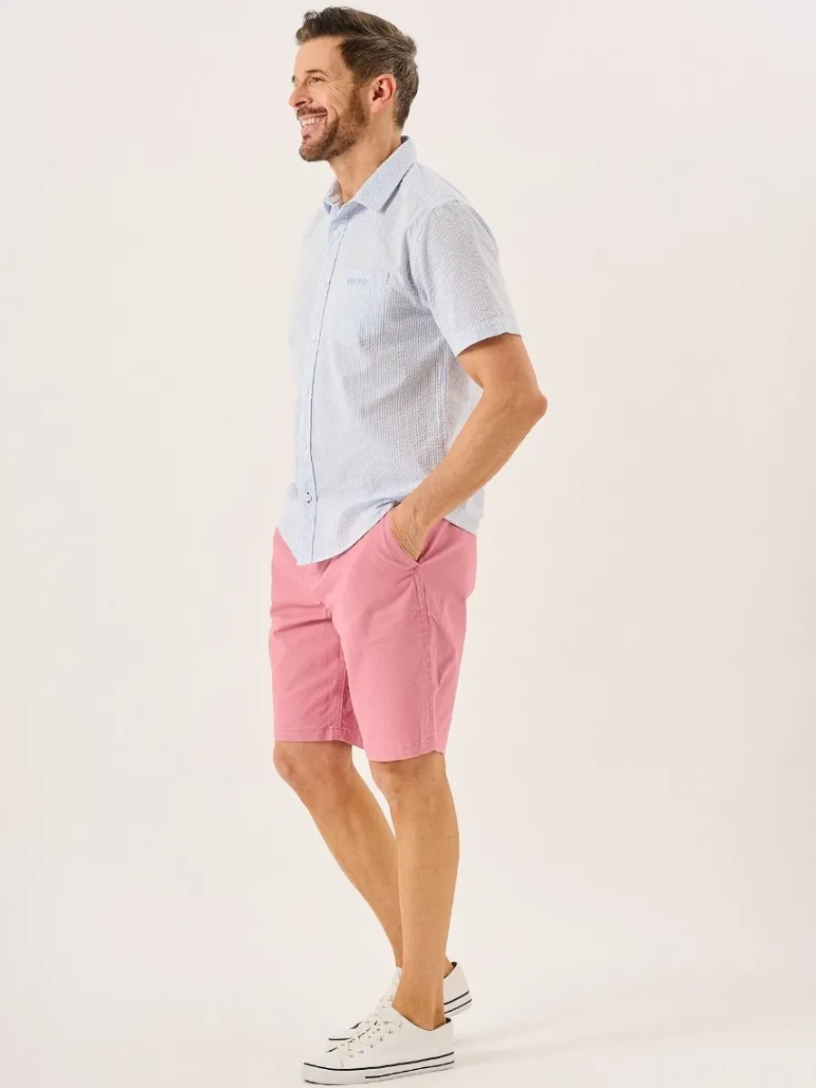 blue_and_white_striped_se_7.webp Quba & Co Blue And White Striped Seersucker Short Sleeve Shirt - Durst Best
