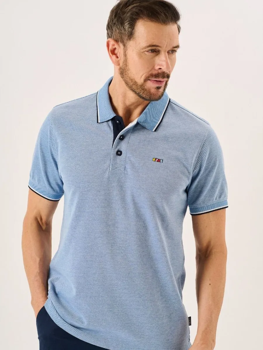 blue_marl_quba_and_co_lif_0.webp Quba & Co Blue Marl Quba And Co Lifestyle Polo Shirt - Pelton Best