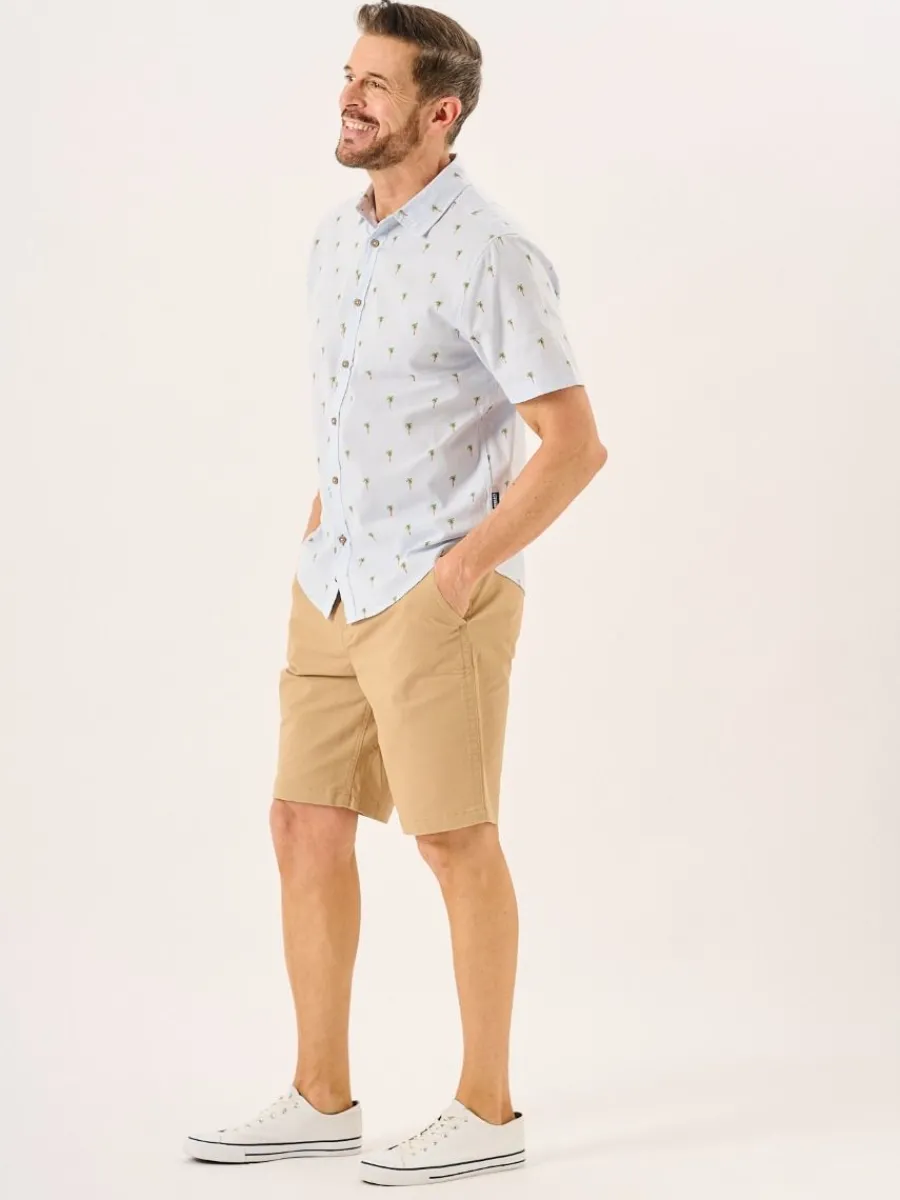 blue_palm_tree_print_shor_6.webp Quba & Co Blue Palm Tree Print Short Sleeve Shirt - Palermo Sale