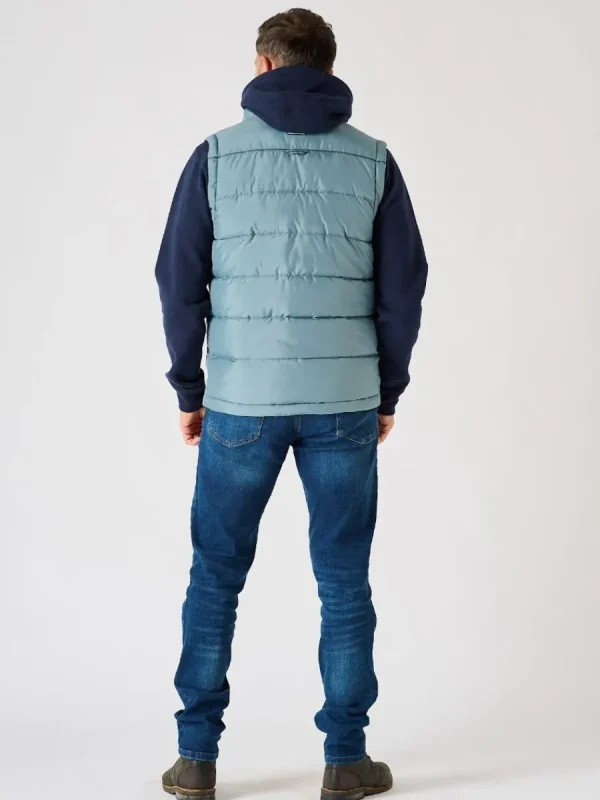 Quba & Co Blue Patch Pocket Gilet - Jeswint New