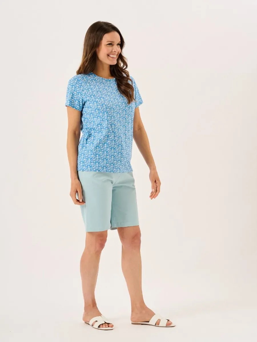 blue_short_sleeve_nautica_6.webp Quba & Co Blue Short Sleeve Nautical Print T-Shirt - Rhea Discount