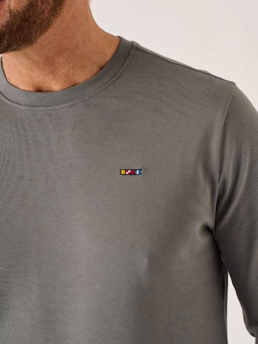 carbon_grey_xseries_long__1.webp Quba & Co Carbon Grey X-Series Long Sleeved T-Shirt - Niall Online