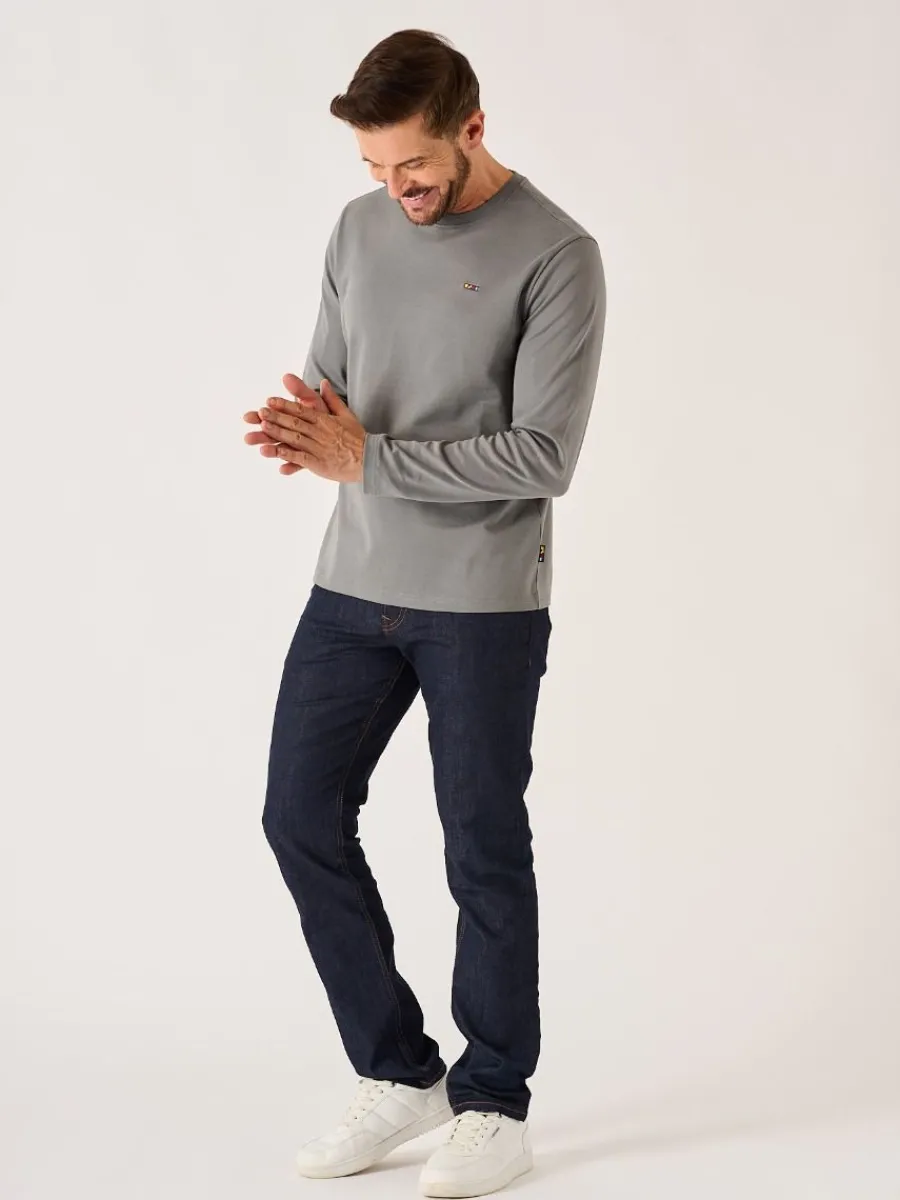 carbon_grey_xseries_long__6.webp Quba & Co Carbon Grey X-Series Long Sleeved T-Shirt - Niall Online