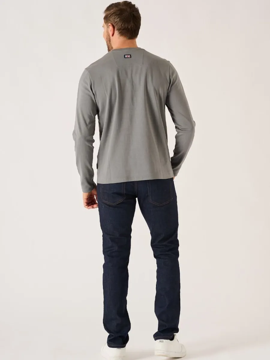 carbon_grey_xseries_long__7.webp Quba & Co Carbon Grey X-Series Long Sleeved T-Shirt - Niall Online