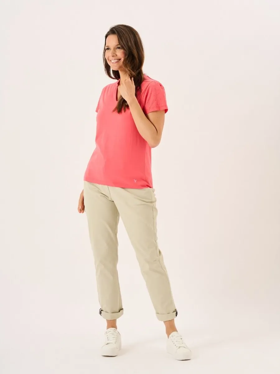 coral_short_broderie_slee_3.webp Quba & Co Coral Short Broderie Sleeved T-Shirt - Leela Online