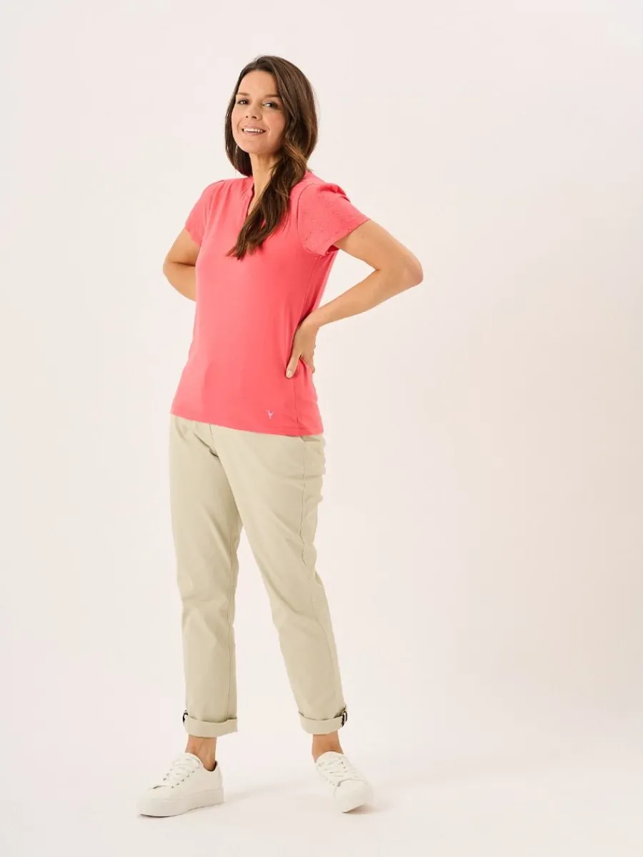 coral_short_broderie_slee_4.webp Quba & Co Coral Short Broderie Sleeved T-Shirt - Leela Online