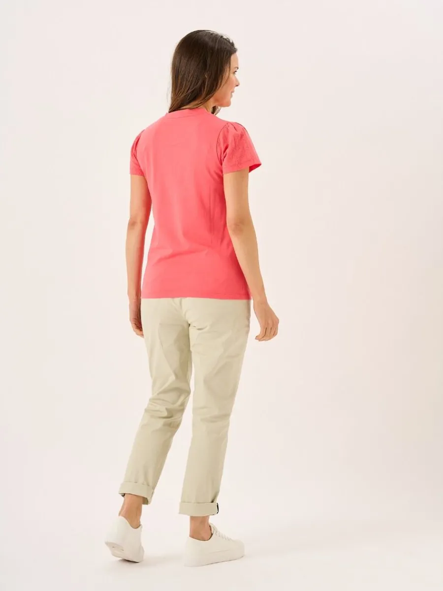 coral_short_broderie_slee_5.webp Quba & Co Coral Short Broderie Sleeved T-Shirt - Leela Online