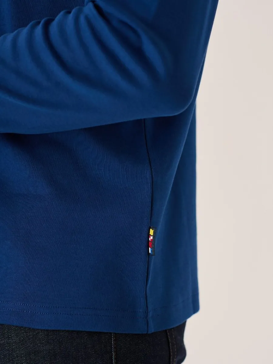 dark_blue_xseries_long_sl_6.webp Quba & Co Dark Blue X-Series Long Sleeved T-Shirt - Niall Hot