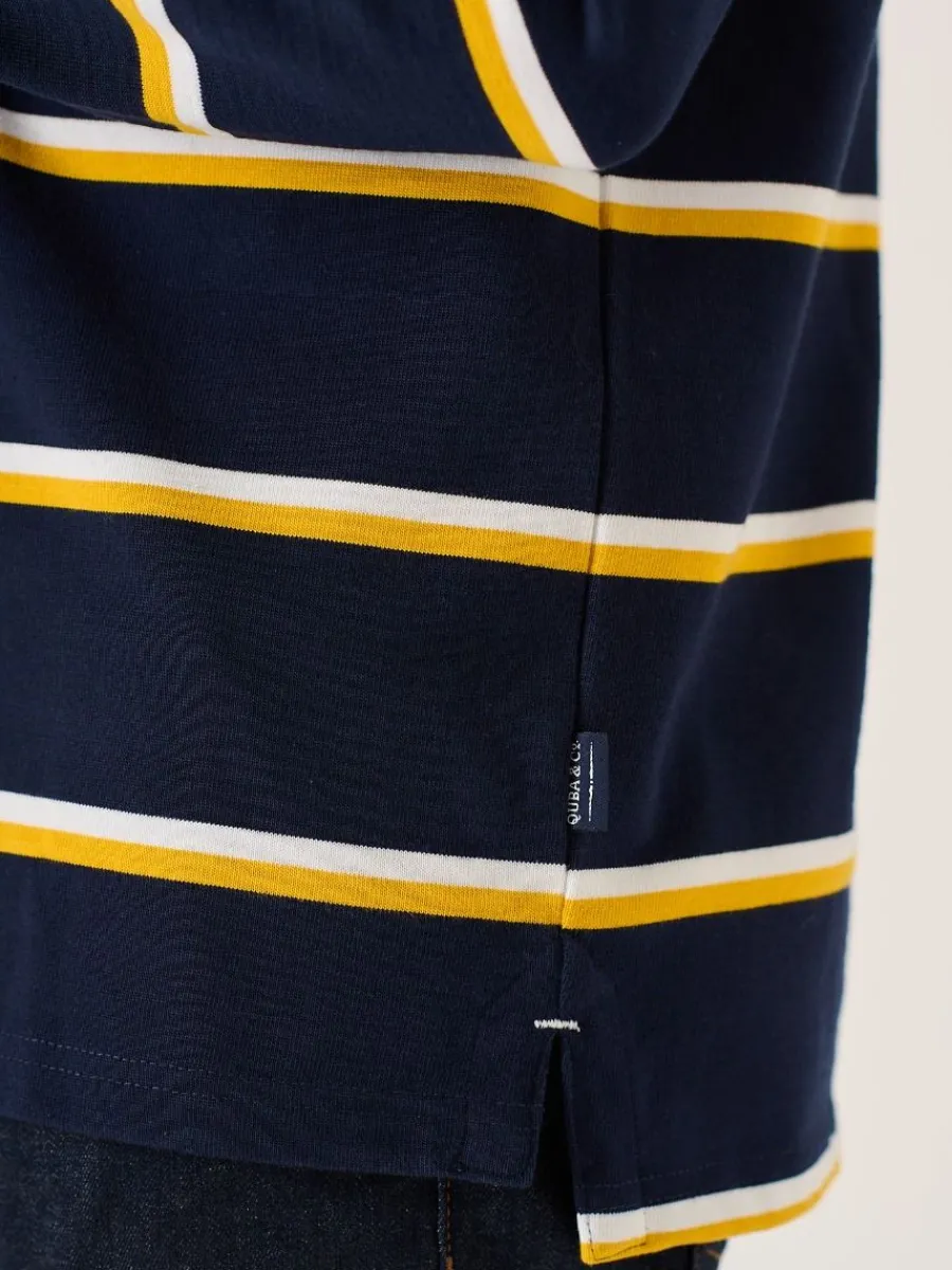 dark_navy_and_amber_quba__6.webp Quba & Co Dark Navy And Amber Quba And Co Lifestyle Rugby Shirt - Ade Sale