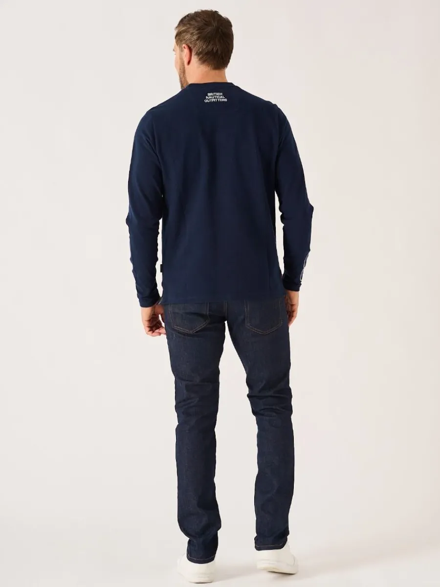 dark_navy_long_sleeve_xse_6-1.webp Quba & Co Dark Navy Long Sleeve X-Series T-Shirt - Lauri Sale