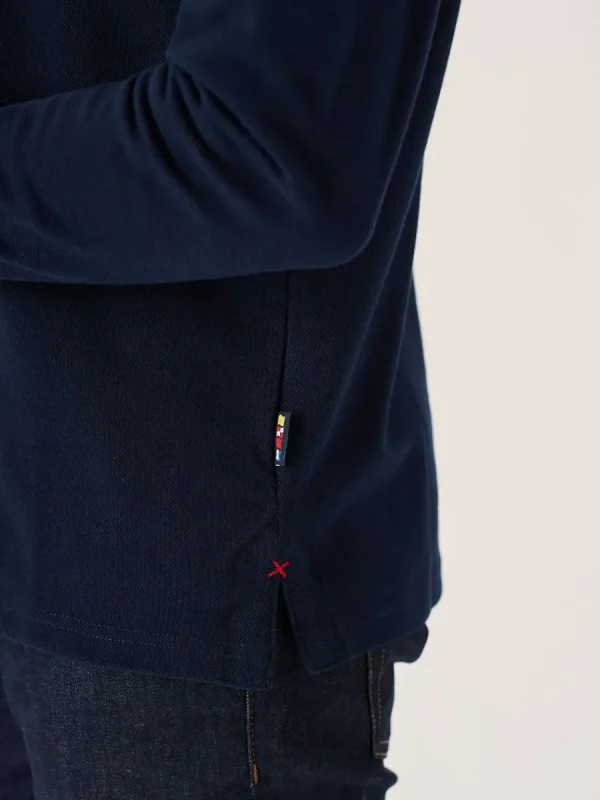 Quba & Co Dark Navy Long Sleeve X-Series T-Shirt - Lauri Sale