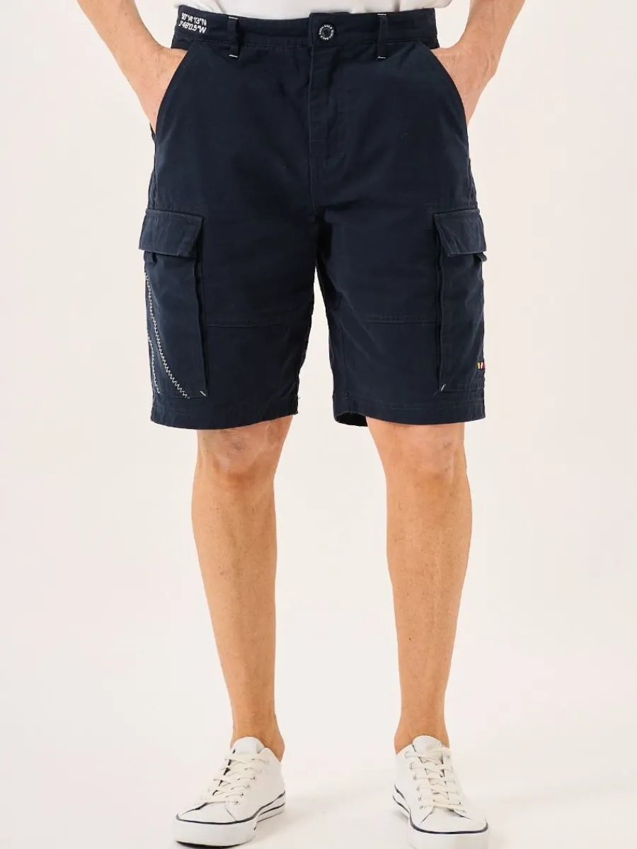 dark_navy_mens_xseries_ca_1.webp Quba & Co Dark Navy Mens X-Series Cargo Shorts - Westwood Hot