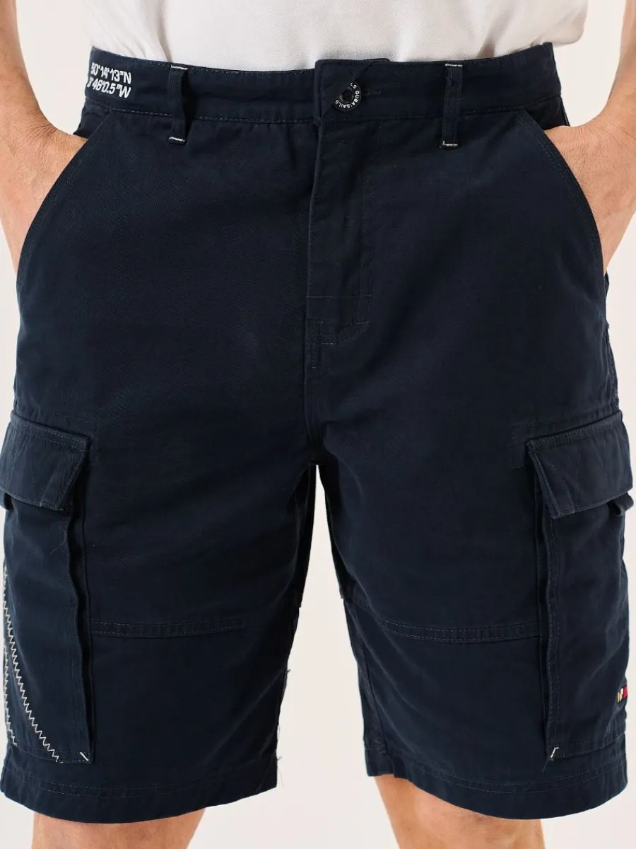 dark_navy_mens_xseries_ca_2.webp Quba & Co Dark Navy Mens X-Series Cargo Shorts - Westwood Hot