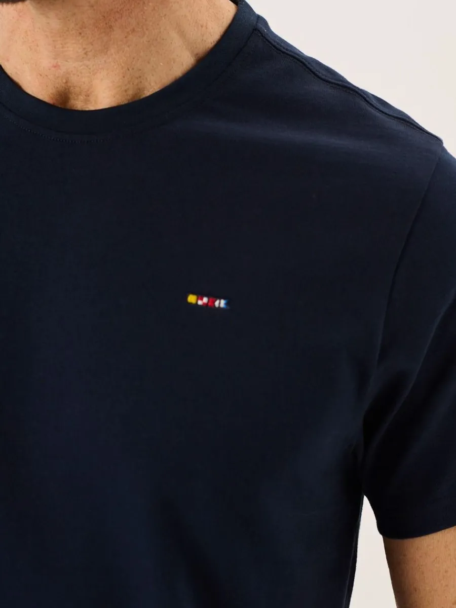 dark_navy_mens_xseries_ts_1.webp Quba & Co Dark Navy Men's X-Series T-Shirt - Nyle Fashion