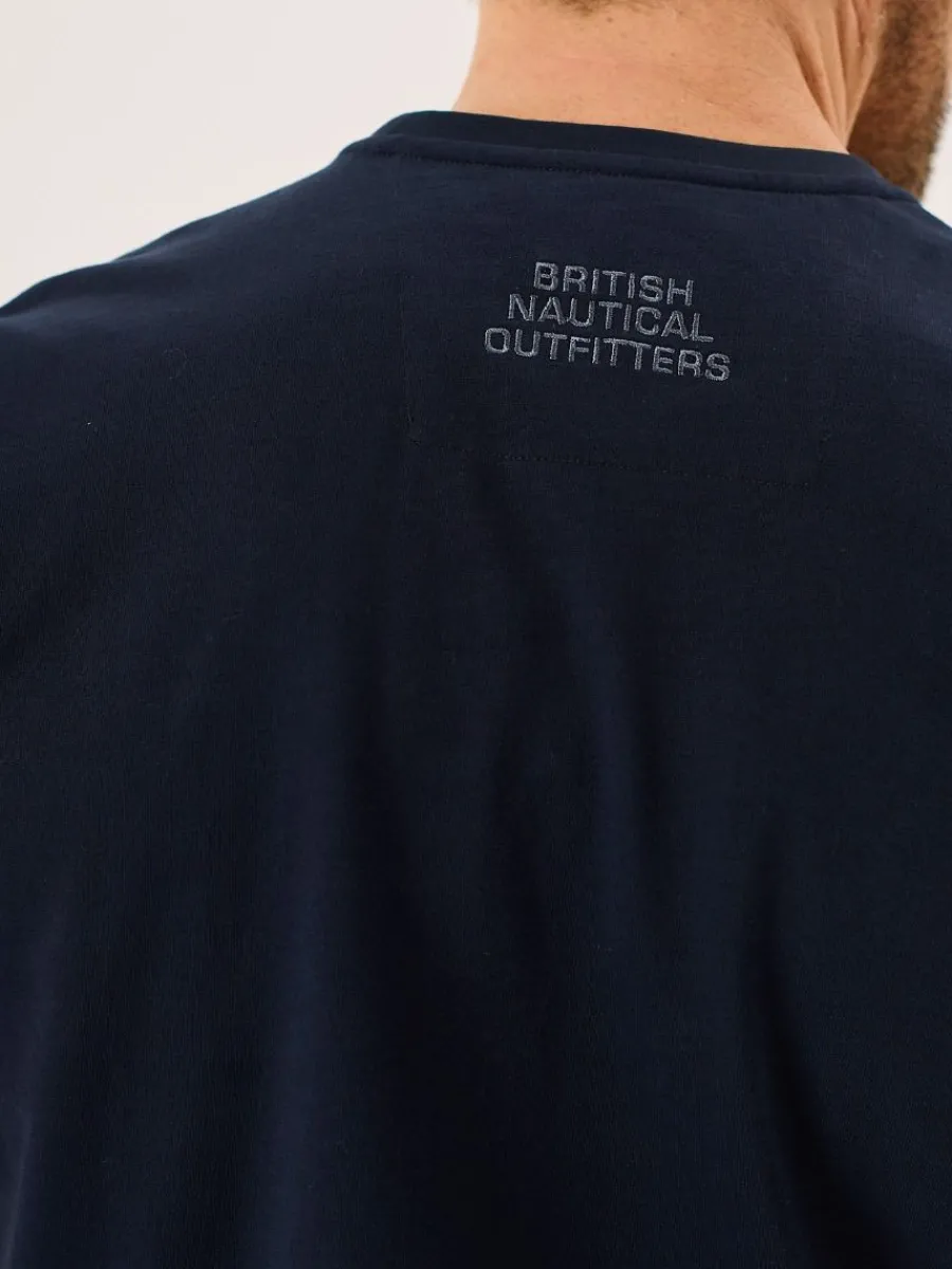 dark_navy_mens_xseries_ts_2.webp Quba & Co Dark Navy Men's X-Series T-Shirt - Nyle Fashion