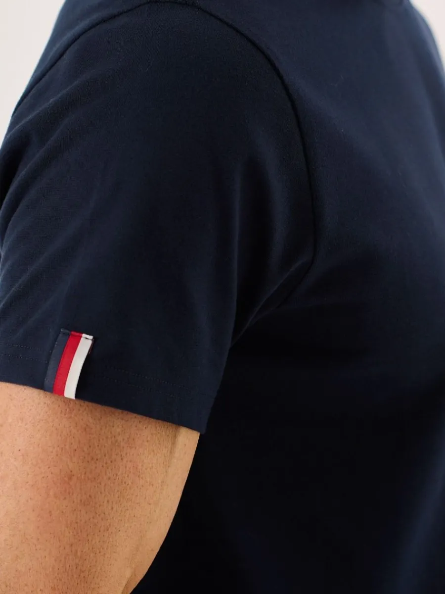 dark_navy_mens_xseries_ts_3.webp Quba & Co Dark Navy Men's X-Series T-Shirt - Nyle Fashion