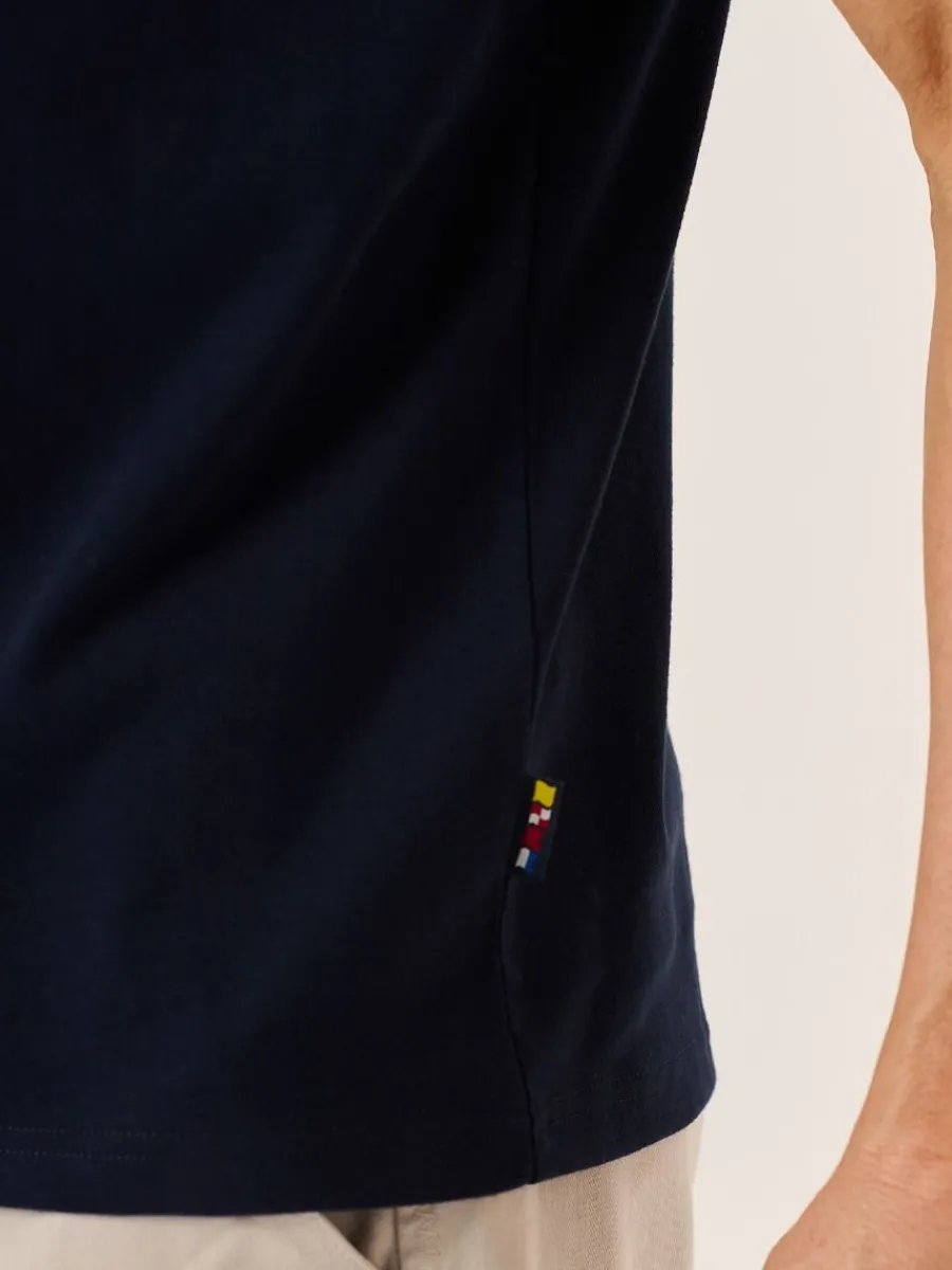 dark_navy_mens_xseries_ts_4.webp Quba & Co Dark Navy Men's X-Series T-Shirt - Nyle Fashion