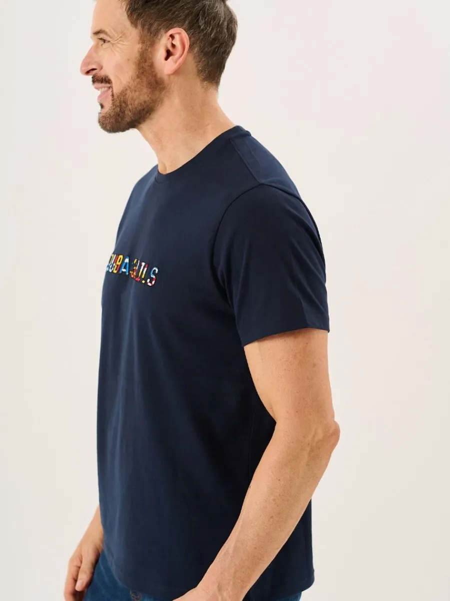 dark_navy_quba_sails_logo_3.webp Quba & Co Dark Navy Quba Sails Logo X-Series T-Shirt - Orlan Fashion