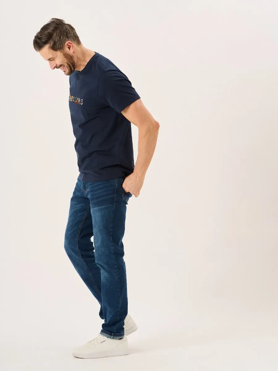 dark_navy_quba_sails_logo_7.webp Quba & Co Dark Navy Quba Sails Logo X-Series T-Shirt - Orlan Fashion