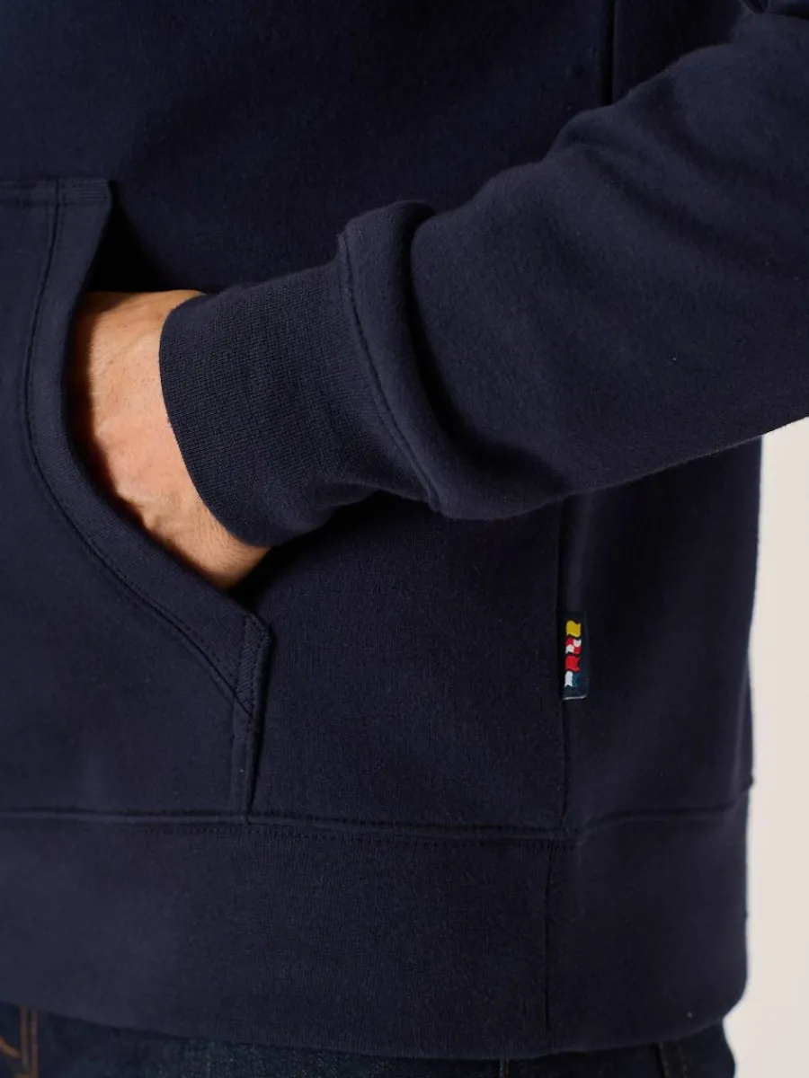dark_navy_xseries__zip_sw_9.webp Quba & Co Dark Navy X-Series 1/4 Zip Sweatshirt - Peakes Outlet