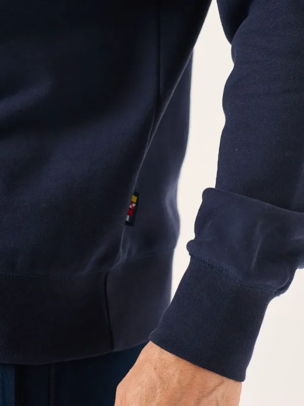 Quba & Co Dark Navy X-Series Crew Neck Sweatshirt - Spence Online