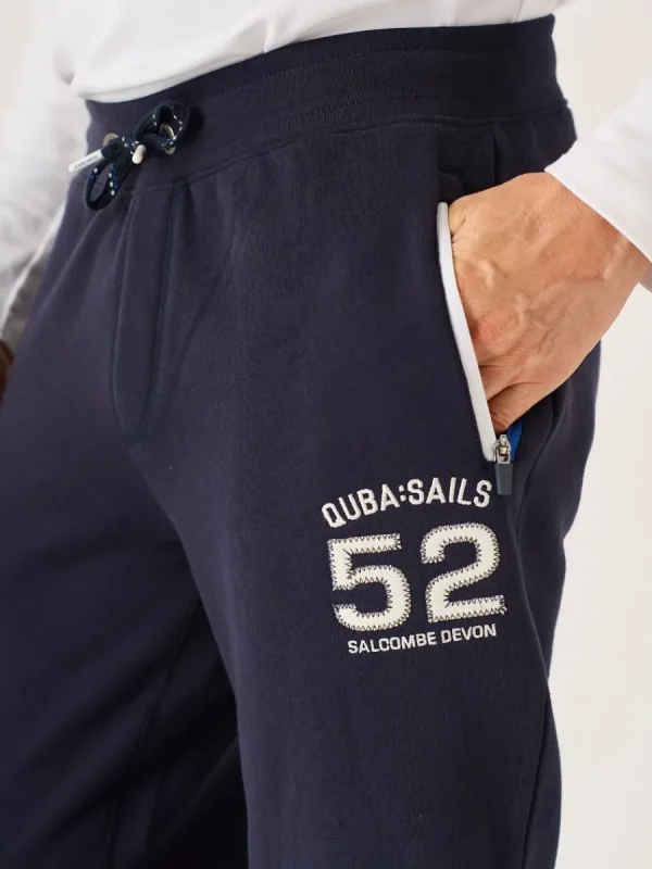 Quba & Co Dark Navy X-Series Cuffed Jog Pants - Quinter Fashion
