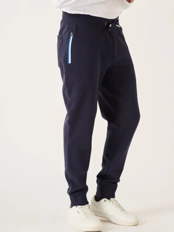 Quba & Co Dark Navy X-Series Cuffed Jog Pants - Quinter Fashion