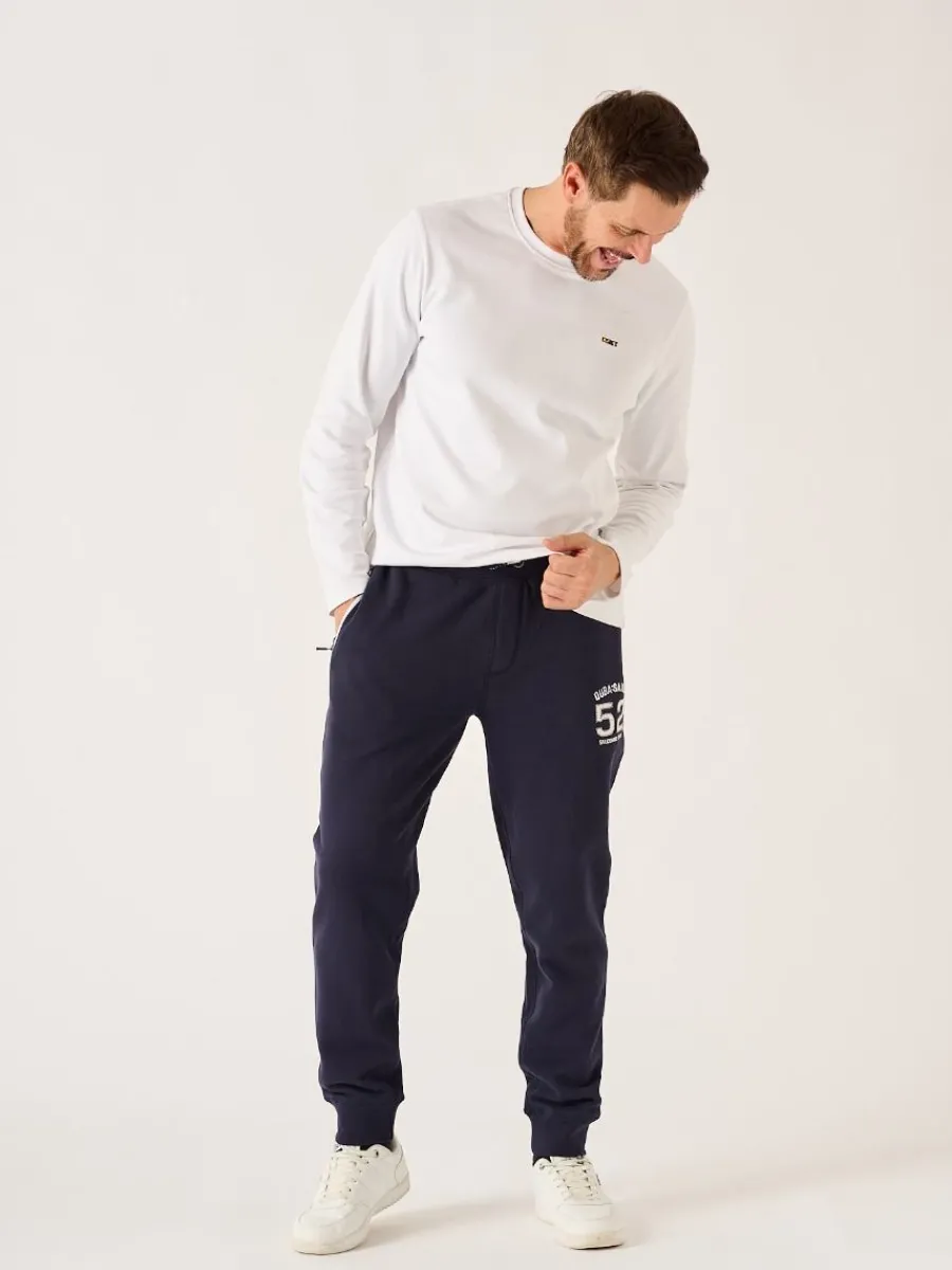 dark_navy_xseries_cuffed__6.webp Quba & Co Dark Navy X-Series Cuffed Jog Pants - Quinter Fashion