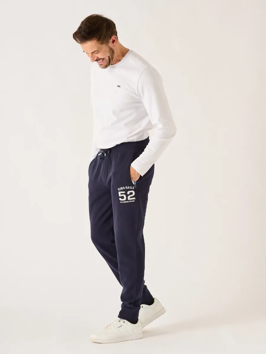 dark_navy_xseries_cuffed__9.webp Quba & Co Dark Navy X-Series Cuffed Jog Pants - Quinter Fashion