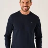 Quba & Co Dark Navy X-Series Long Sleeved T-Shirt - Niall Discount