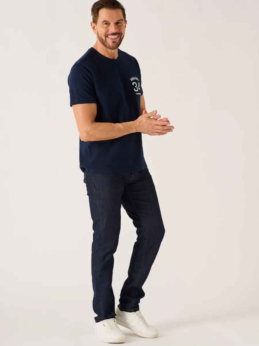 dark_navy_xseries_pique_q_3.webp Quba & Co Dark Navy X-Series Pique Quba Sails T-Shirt - Lawton Outlet