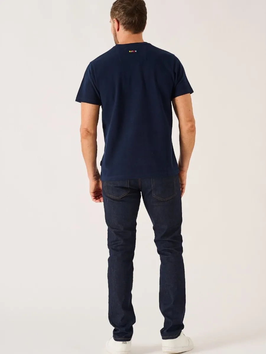 dark_navy_xseries_pique_q_5.webp Quba & Co Dark Navy X-Series Pique Quba Sails T-Shirt - Lawton Outlet