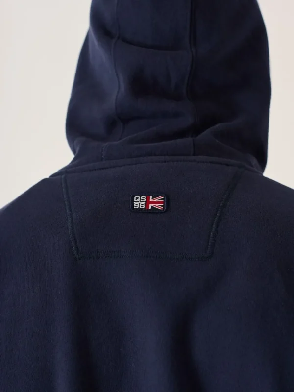 Quba & Co Dark Navy X-Series Zip Through Hoodie - Elkan Discount