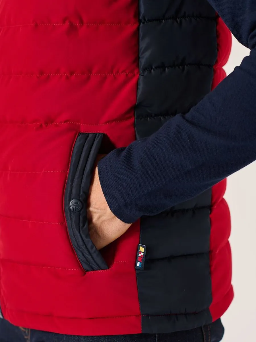 dark_red_xseries_thermal__7.webp Quba & Co Dark Red X-Series Thermal Padded Gilet - Jerrod Sale