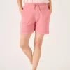 Quba & Co Dusty Rose Ladies Loopback Jersey Shorts - Evie Clearance