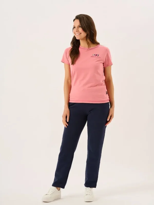 Quba & Co Dusty Rose Quba And Co X-Series Ladies Short Sleeve T-Shirt - Tenor New