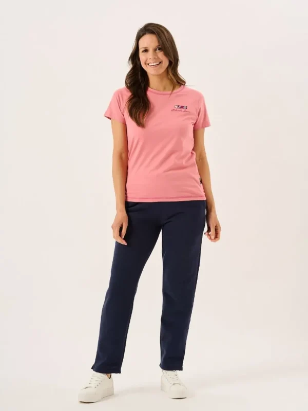 Quba & Co Dusty Rose Quba And Co X-Series Ladies Short Sleeve T-Shirt - Tenor New