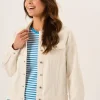 Quba & Co Foam White Ladies Western Jacket - Aliyona Discount