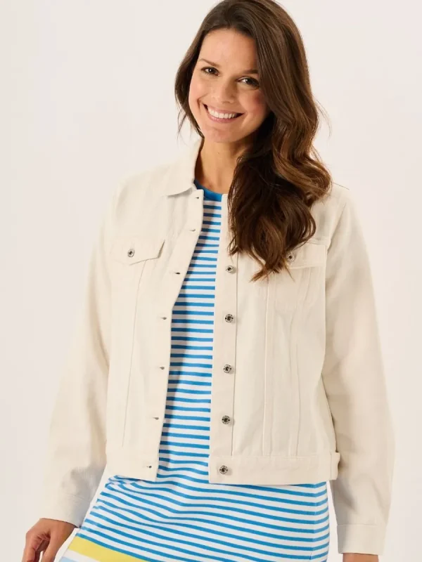 Quba & Co Foam White Ladies Western Jacket - Aliyona Discount