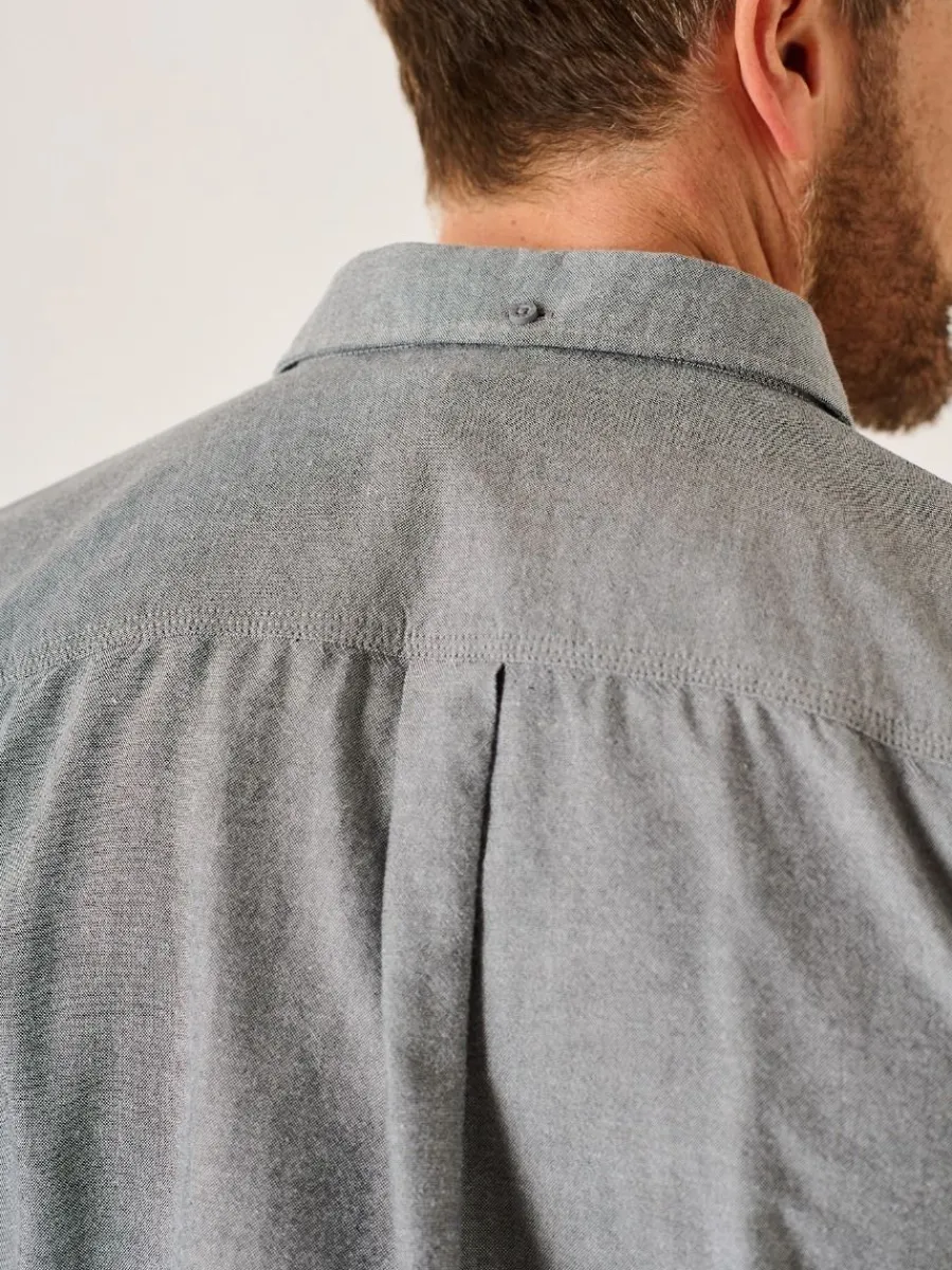 grey_long_sleeve_oxford_s_10.webp Quba & Co Grey Long Sleeve Oxford Shirt - Orlen New