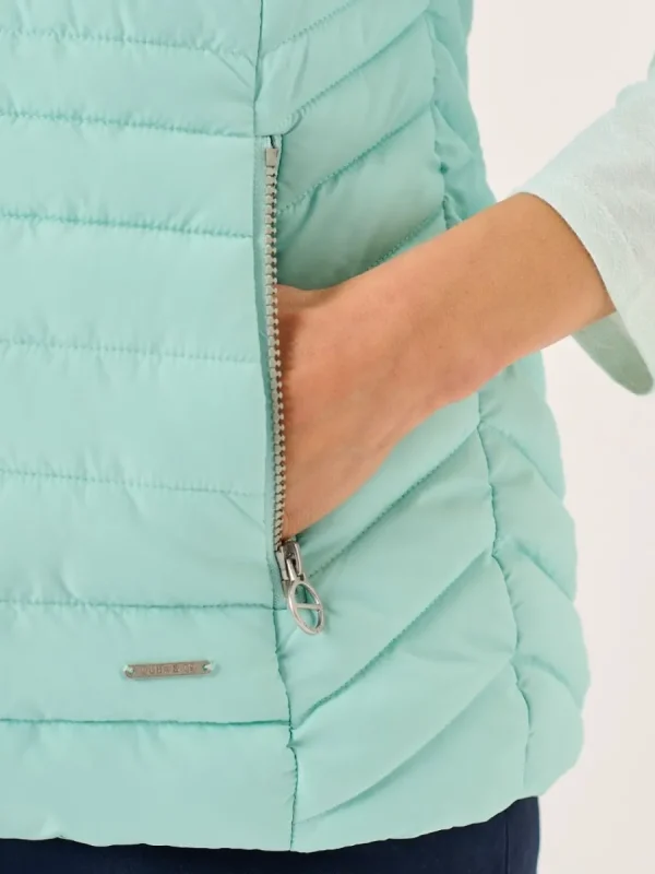 Quba & Co Jade Ladies Quilted Gilet - Darina New