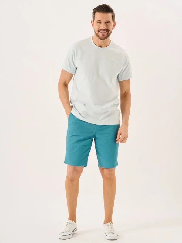 Quba & Co Light Blue Quba And Co Chest Logo T-Shirt - Chester Outlet
