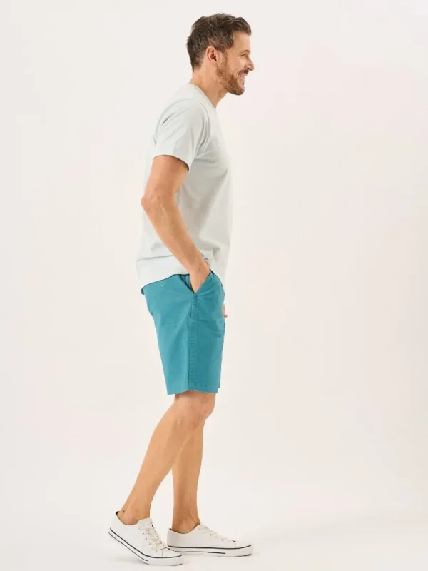 Quba & Co Light Blue Quba And Co Chest Logo T-Shirt - Chester Outlet