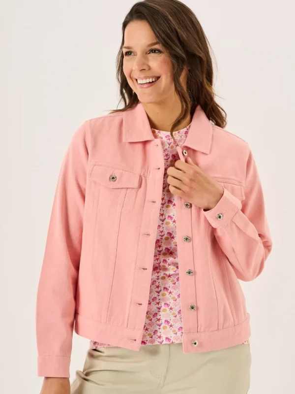 Quba & Co Light Rose Pink Ladies Western Jacket - Aliyona Hot